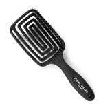 Curved Vent Detangling Hair Brush (Black)