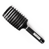 Curved Vent Detangling Hair Brush (Black)