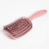 Curved Vent Detangling Hair Brush (Pink)