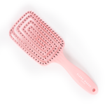 Curved Vent Detangling Hair Brush (Pink)