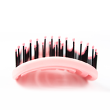 Curved Vent Detangling Hair Brush (Pink)