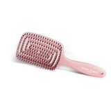 Curved Vent Detangling Hair Brush (Pink)